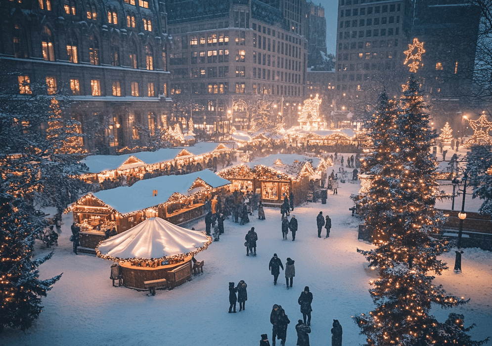 image Montréal en hiver : Les plus beaux marchés de Noël