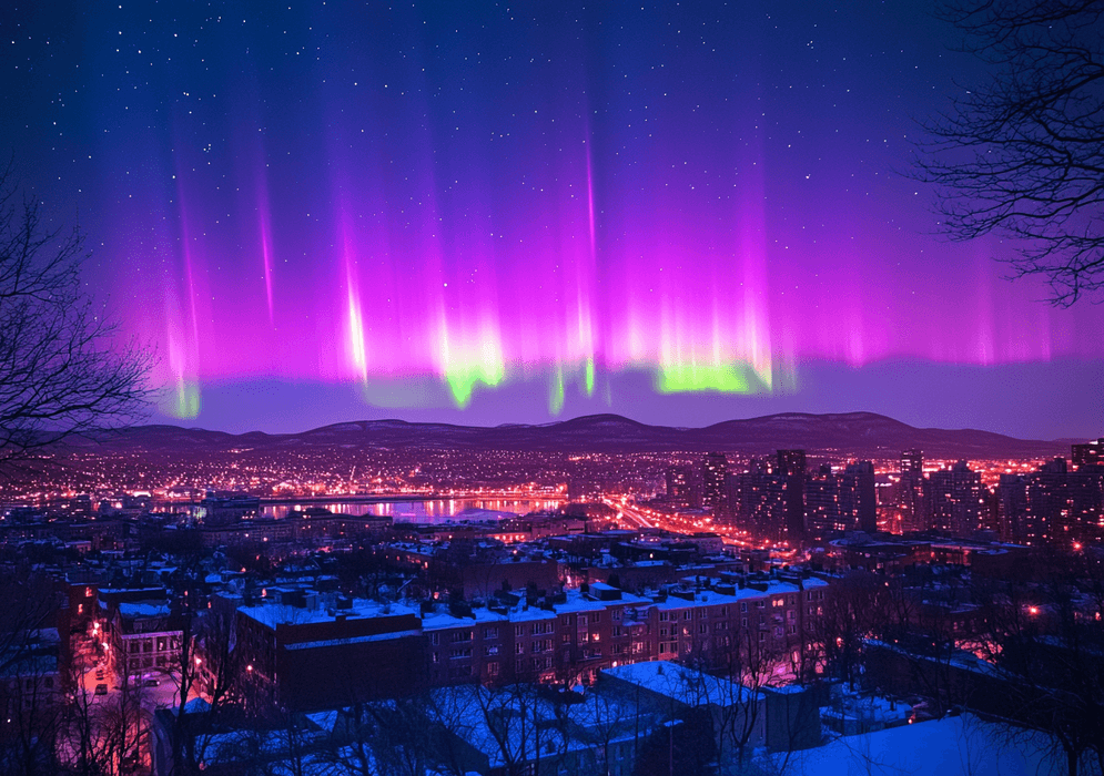 image Où voir des aurores boréales près de Montréal ?